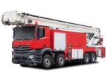 Mercedes Benz 60m Water Tower Fire Truck with 8000L Water & Foam