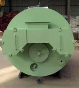 China Fire Tube Biomass Fired Steam Boiler Cylinder Designed Low Pressure PLC Control factory