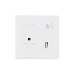 Tuya Wireless Mobile Phone Remote Control Smart Wall Plug Socket Supports Google