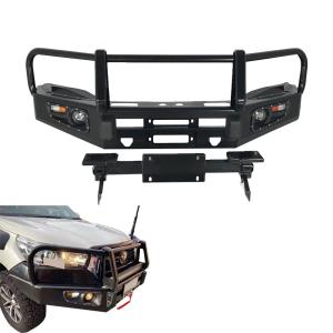 China Front Bumper Steel Bull Bar for Toyota Hilux Protection and Decoration Car Body Armor factory