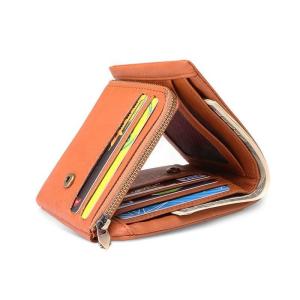 China Anti-Theft Minibook Men'S Genuine Leather Wallet With RFID Technology And Small Purse factory