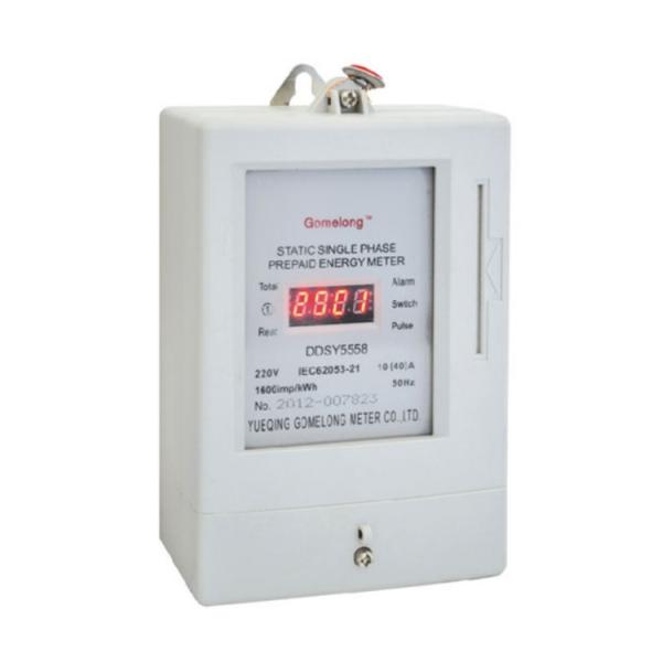 DDSY5558 Single Phase Digital Tube Display Electronic Prepayment Active Energy