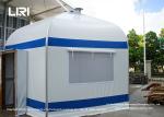 Luxury Portable Mongolian Yurt Ger Home Glamping Tents 6M Clear Span