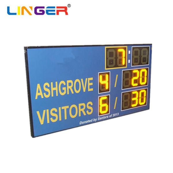 Electronic Led Wireless Table Tennis Digital Scoreboard With Customized Club