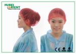 Disposable PP Colored Non-Woven Bouffant Cap Surgical Round Nursing Hair Head