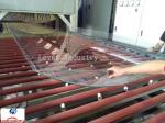 Tempering And Bending Glass Toughening Furnace With Soft Rollers