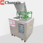 Injection Mould Electrolysis Cleaning Machine , 28KHZ 40KHZ Electrolysis Parts
