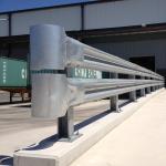 Hot Galvanized cold Rolled Technology Highway Guardrail with Metal C Post in