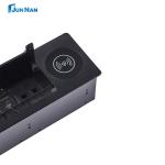 Hidden Hotel Power Strip Conference Desktop With Recessed Power Multifunction