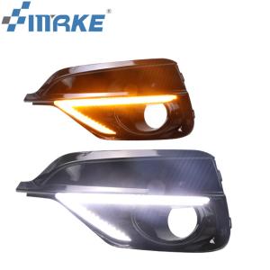 China New Headlight Dual Colors Turn Signal Light Led Drl For Honda Fit Jazz Rs 2018 2019 factory