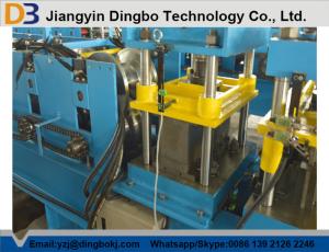 China Durable Using Metal Ridge Caps Roll Forming Machine Driven by Chain factory
