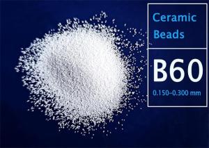 China Solid Round 0.3mm B60 Micro Blasting Ceramic Beads factory