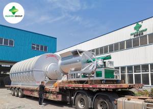 China Rubber Tyre Garbage Pyrolysis Oil Plant Refinery Equipment 10 Ton factory