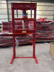 China Metal Bottle Jack 20 Ton Hydraulic Shop Press With Portal Frame factory