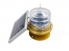 China Medium Intensity Solar Tower Flashing Red Lights factory