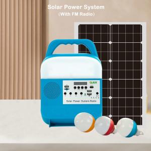 China 3W Portable Mini Solar Lighting System Home Energy For Indoor factory