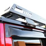 High Load Capacity Jeep Wrangler Roof Rack Basket with Integrated Ladder 400kg