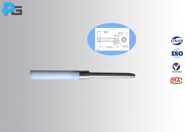 Nylon Handle UL507 PA135A Accessibility Test Probe Stainless Steel Finger For