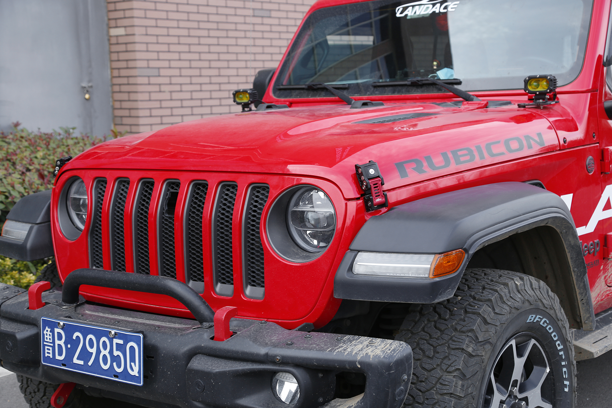 JEEP Wrangler JL Gladiator Off-road Vehicle Aluminum Alloy Hood Latches Lock 133*56*42mm