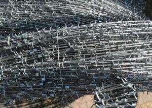 China BS EN 10223 Concertina Barbed Wire 3mm Dia Light Duty Structure factory