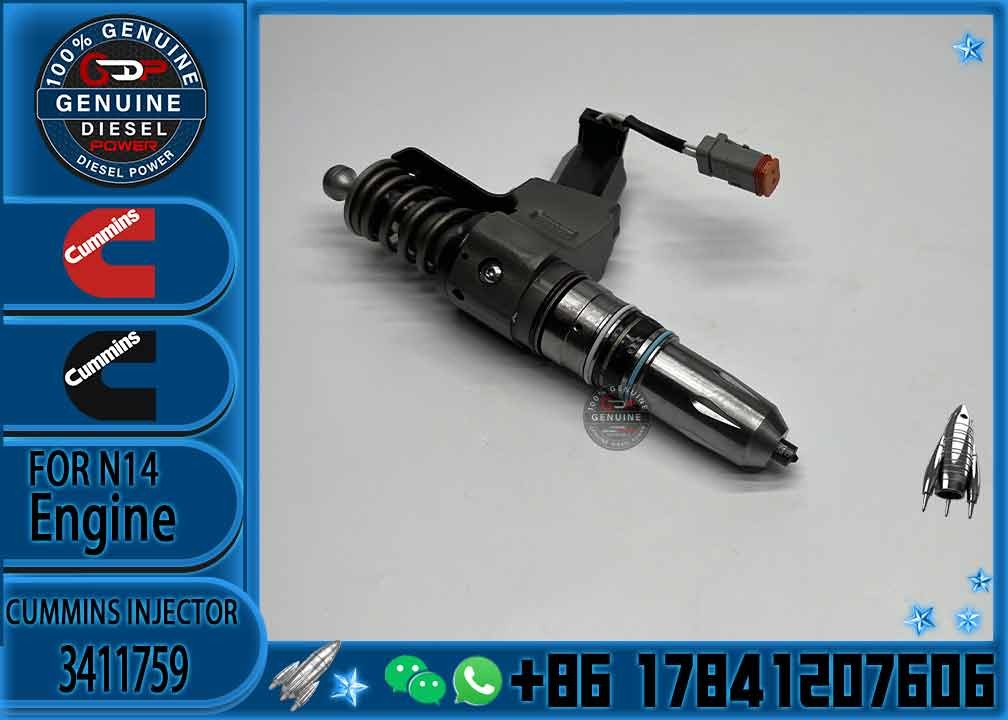 3411759 Diesel Fuel Injector N14 Common Rail Injector 3411766 3411691 3411767