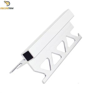 China Chrome Silver Aluminium Tile Trim Box Shape For Wall Corner SGS Certified factory