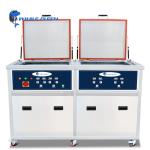 Double Tank Stainless Steel Ultrasonic Washer Metal Parts Cleaner 108L