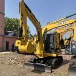 Used Komatsu Excavator PC56-7 Secondhand 5.3ton Small Type Mini Crawler Digger