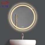 Customized Size LED Bathroom Mirror Light for Frameless Wall and Smart Touch