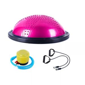 China Yoga Balance Ball Anti Slip Surface with Foot Pump for Strength Exercise Physical Therapy &amp; Gym factory