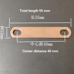 China Flange Electrostatic Copper Busbar Connector High Conductivity factory