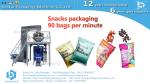 500g granular food snack pouch weighing and packaging machine BSTV-550AZ
