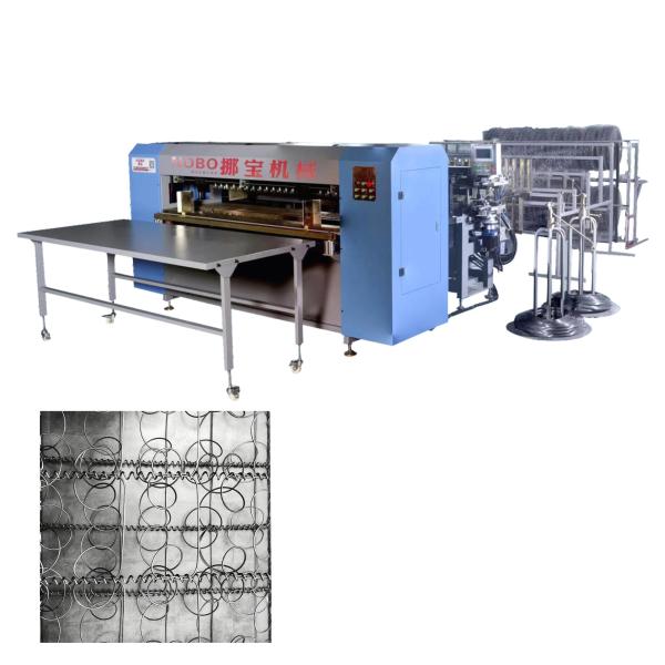 China High-Efficiency Automatic Mattress Wire Drawing Spring Assembly Machine for Maximum Output factory