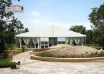 20m Wide Outdoor Event Tents With Glass Walls All Around And Glass Door