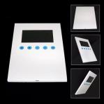Fashion Video Display LCD Invitation Card Super Matt Lamination Blank Cover