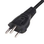 NBR 14136 Brazil Power Cord 10A 250V 3 Pin Plug C13 Cable 1.2m 1.5m