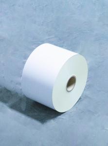 China Self Adhesive PET Coated Paper , Copper Plate Water Resistant Labels factory