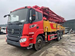 China 2021 Produced Small Concrete Pump Truck with 42.5m Vertical Reach and Cylinder Type factory