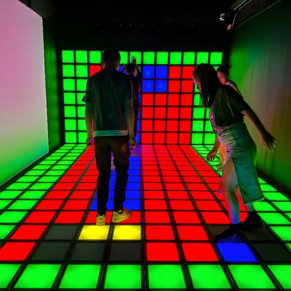 Led Floor 30x30cm Interactive Light Active 99 Game Interactive Dance Floor Game