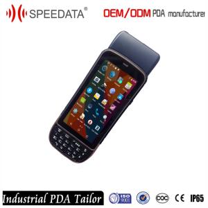 China Rugged Android Mobile PDA Barcode Scanner Printer for Cargo Management on sale