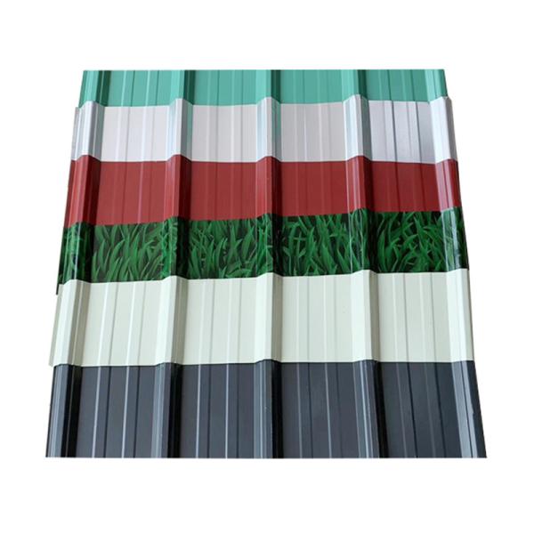 Colorful Corrugated Steel Plate Flat Sheet for SGCC Grade Prepainted Color