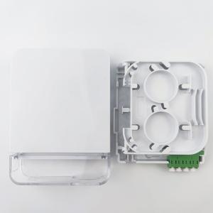 China 2-Core LC APC Plastic Face Plate Socket Panel for Long-Lasting Fiber Optic Connections factory