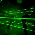 Interactive Game Room Escape Maze Arena Activate Professional Laser Equipment