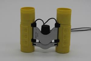 China Roof Prism Yellow Children's Toy Binoculars Lightweight Easy Carrying For Travel factory