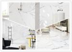 Carrara Super White Marble Porcelain Tile 12 Mm Thickness Acid Resistant
