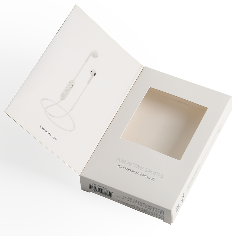 Eco Friendly Corrugated Board Packaging Boxes With PET Window Custom Shape