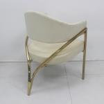 Nordic Leisure Rocking Chair Cloth Pearl Cotton With Free Stool Technology