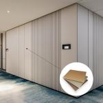 Glossy Marble Bamboo Charcoal Board Veneer Wall Panel for Modern Commercial