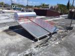 150L Stainless Steel Integrated Flat Plate Solar Water Heater Direct Plug