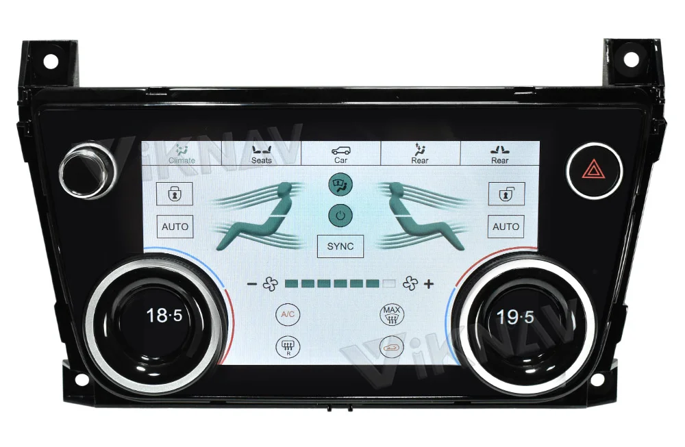 Android10 LCD Car air conditioner Climate Control Unit Panel For Jaguar XJ XJL 2009-2018